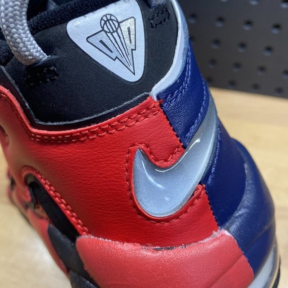 Nike Air More Uptempo '96 GS Retro Shoes Black Red Youth Size 5Y / Women’s 6.5 - Picture 12 of 12